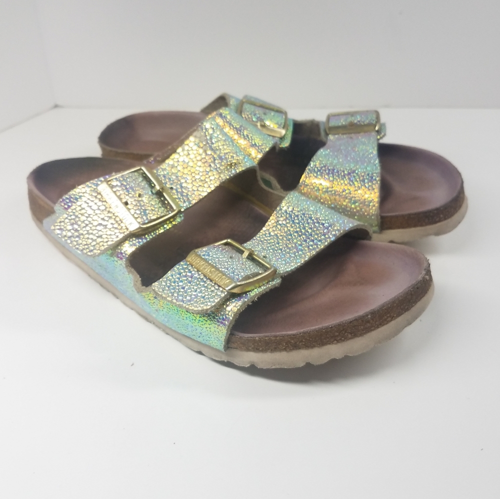 🦄RARE Birkenstocks Limited Edition Slides